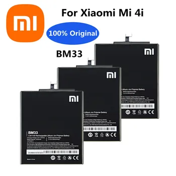 100% Оригинальный Xiao mi BM33 3120mAh Сменный Аккумулятор Для Xiao Mi 4i Mi4i M4i Высококачественных Смарт-Аккумуляторов Мобильных Телефонов