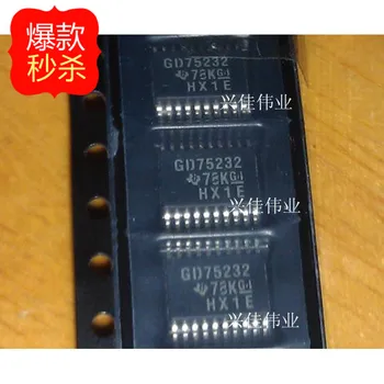 10ШТ Новый оригинальный аутентичный GD75232 GD75232PWRG4 TSSOP20 USB transfer 232 чип