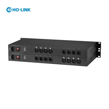 4-канальный двунаправленный xlr преобразователь аналогового аудио в оптоволокно передатчик и приемник преобразователь аналогового аудио в оптоволокно
