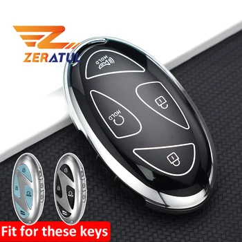 5 7 кнопки ТПУ автомобильный чехол для ключей автомобиля умный пульт брелок чехол для Hyundai величие GN7 2023 Кона Эв 2023 аксессуары