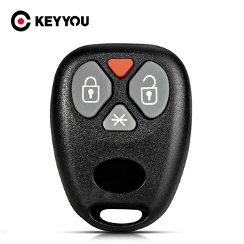 KEYYOU 4 кнопки Новый сменный чехол для дистанционного ключа автомобиля для управления Бразилией Старый корпус дистанционного ключа позитронной сигнализации