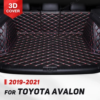 Автоматический Коврик для багажника с полным покрытием для Toyota Avalon 2019-2021 20, Накладка для багажника автомобиля, Аксессуары для защиты салона Грузового Лайнера