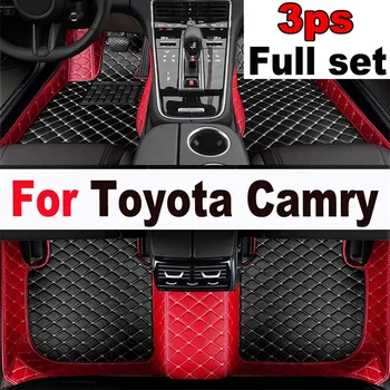 Автомобильные коврики для Toyota Camry 2012-2017 2013 2014 2015 2016, Автомобильные накладки для ног, Автомобильные ковровые покрытия, аксессуары для интерьера