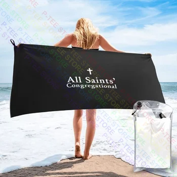 Быстросохнущее полотенце Preacher All Saints, Гладкий Халат, Спортивное полотенце