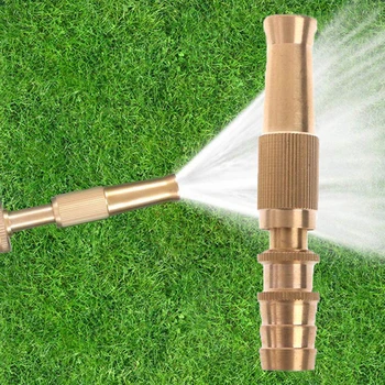 Водяной пистолет высокого давления, Распылительная Насадка для мытья Садовых инструментов, Распылитель воды для полива, Полностью Медная Садовая вода