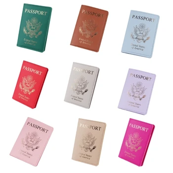 Держатель для паспорта, кредитной карты, билета, документа для мужчин, женщин, унисекс, чехол для паспорта, портативный