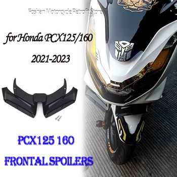 Для Honda PCX 125 160 2021 2022 2023 Модификации мотоциклов Запчасти PCX125 160 ФРОНТАЛЬНЫЕ СПОЙЛЕРЫ Аксессуары в виде птичьего клюва