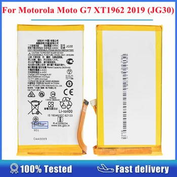 Для Motorola Moto G7 XT1962 2019 JG30 Запасная часть для замены аккумулятора мобильного телефона емкостью 3000 мАч