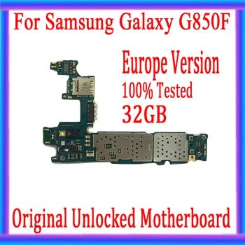 Для Samsung Galaxy Alpha G850F материнская плата оригинальная разблокированная с чипами IMEI OS полностью разблокированная материнская плата вся логическая плата