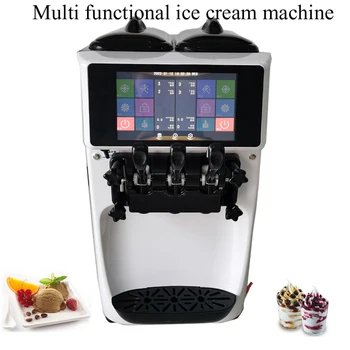 Коммерческая машина для мороженого PBOBP, Автоматическое предварительное охлаждение, вертикальный конус для хранения мороженого большой емкости