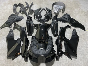 Комплект мотоциклетного обтекателя подходит для ZX-10R 21 22 23 года 10R 2021 2022 2023 Обтекатель Черный мотоциклетный защитный кожух
