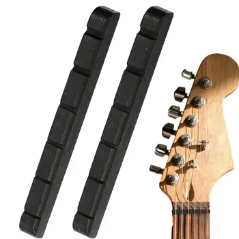 Костяная гайка 6-струнная гитара с предварительно прорезанной верхней гайкой, Гитарный бридж в винтажном стиле, Седло для акустической гитары, Запасные части для гитары для бриджа