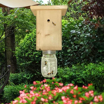 Ловушка для пчел Carpenter, многоразовая ловушка для ос, Уличная ловушка для пчел, ловушка для шершней для сада, естественного и красивого двора