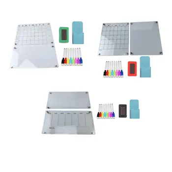 Магнитная доска для сухого стирания Акриловая доска-планировщик для холодильника Доска для планирования важных дат, задач и мероприятий