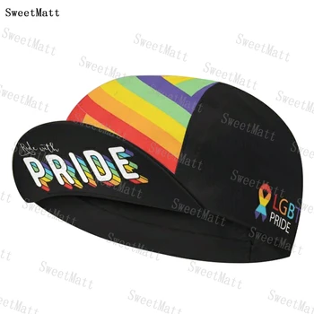 НОВЫЕ велосипедные кепки SweetMatt из 100% полиэстера с принтом, дышащие, стандартного размера, мужские и женские Быстросохнущие велосипедные кепки