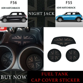 Новый ночной Домкрат Car Cup Pad Groove Coaster Автоматический Нескользящий Коврик Для Mini One/Cooper S/SD JCW F55 F56 Автоаксессуары