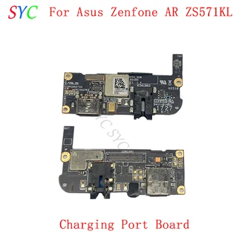 Оригинальная плата разъема USB-порта для зарядки Asus Zenfone AR ZS571KL Запчасти для ремонта разъема зарядки