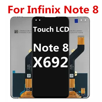 Оригинальный ЖК-дисплей Для Infinix Note 8 Screen Display В сборе С Цифровым Преобразователем Сенсорного Экрана Для Infinix X692 Запасные Части