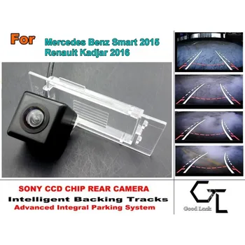 ПЗС-матрица для Benz Smart Fortwo 2015 Renault Kadjar 2016 HD камера заднего вида ночного видения Модуль отслеживания системы помощи при парковке