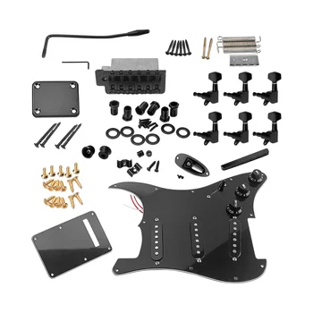 Полный набор аксессуаров для электрогитары своими руками, включая предварительно подключенные звукосниматели Pickguard Bridge и другие аксессуары для гитары