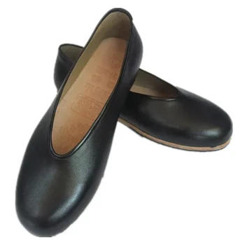 Ручная китайская традиционная обувь Кунг-фу Ушу Тай-чи Обувь Кроссовки Унисекс Черный 2023 Новый стиль