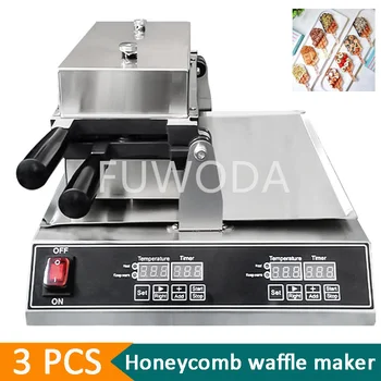 Самая продаваемая машина для приготовления закусок, вафельница для мороженого Honeycomb, тостер, кондитерская, машина для приготовления маффинов Gaufriers, Корейские закуски