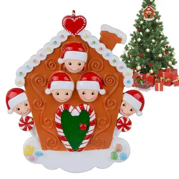 Семейные украшения для рождественской елки, первое Рождественское украшение, подвеска, украшение, семейный узор для гостиной, спальни, классной комнаты