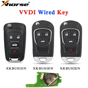 Серия Xhorse XK XKBU01EN XKBU02EN XKBU03EN Универсальный Проводной Дистанционный Автомобильный Ключ VVDI для VVDI2/VVDI Mini/Key Tool Max для Buick