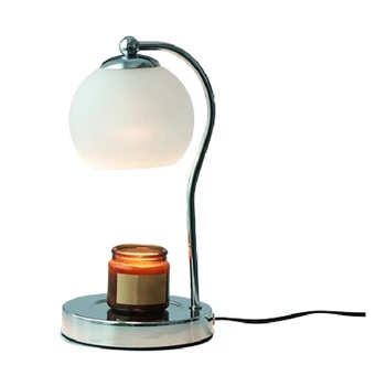 Стеклянная Лампа Для Подогрева Свечей С Таймером, Современная Грелка Для Расплавления Воска Для Ароматического Воска, Грелка Для Свечей В Баночках EU Plug Durable
