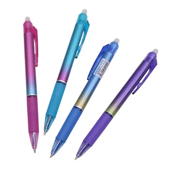 Стираемая ручка, Шариковая ручка 0,5 мм, Яркая И Красочная Шариковая ручка для печати, Школьные принадлежности, Ручка для занятий каллиграфией, 48 шт.