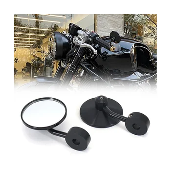 Торцевые Зеркала Заднего Вида Мотоцикла, Круглое Выпуклое Зеркало, Боковое Зеркало для BMW R9T RNINET RnineT RNINE T R NINET