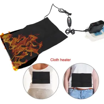 Утепляющая прокладка для живота, USB-нагревательный тканевый пояс, нагревательный элемент для талии, Теплый Палас, горячий компресс, Три режима регулировки температуры