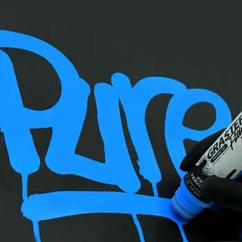 Цветная ручка для рисования граффити 18 мм, экологически чистая, без запаха, с высоким покрытием, Акриловая краска на водной основе, Чернильная ручка для творчества DIY