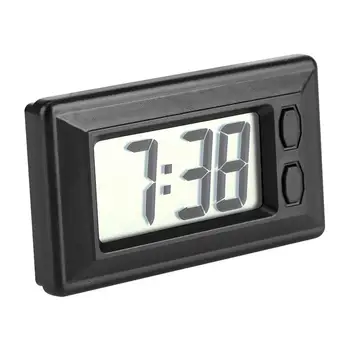 Цифровые часы на приборной панели автомобиля Цифровые часы на приборной панели автомобиля с батарейным питанием Цифровые часы на приборной панели автомобиля Электронные часы с отображением даты и времени