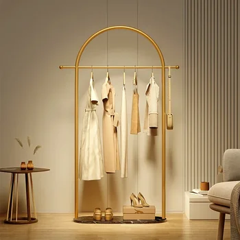 Эстетичная Минималистичная вешалка для одежды, металлическая стойка, дизайнерская вешалка для одежды для девочек, Современные товары для дома Nordic Perchero